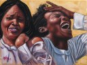 “The Inside Joke” Oil on Canvas, 12″&nbsp;x16″